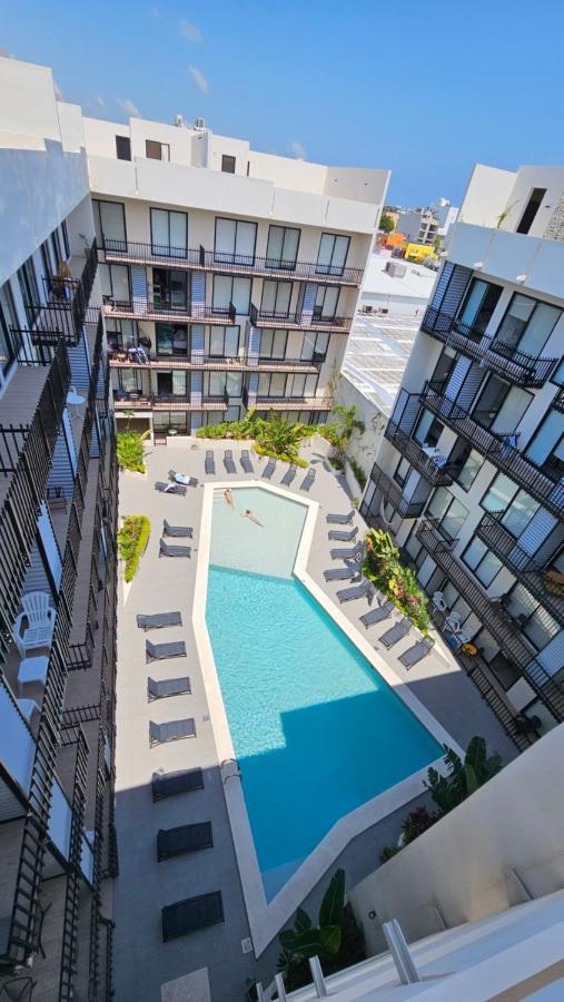 Fancy 3 Bedroom In Downtown Playa Rooftop Pool Gym Appartamento Playa del Carmen