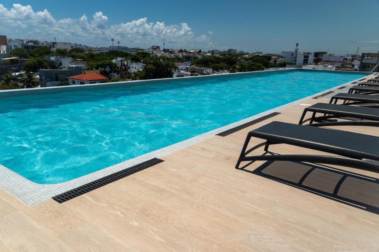 Fancy 3 Bedroom In Downtown Playa Rooftop Pool Gym Appartamento